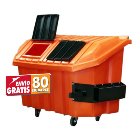 Contenedor de Basura Industrial 1800L