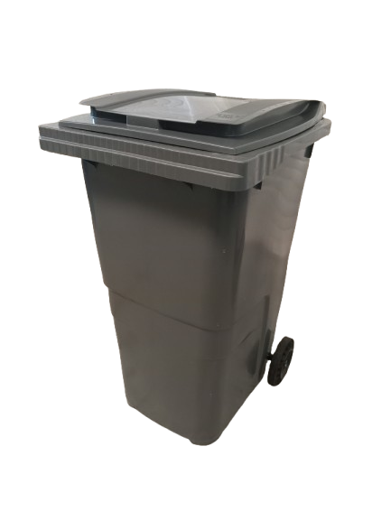 Contenedor de Basura Con Ruedas SULO 240 Litros Gris