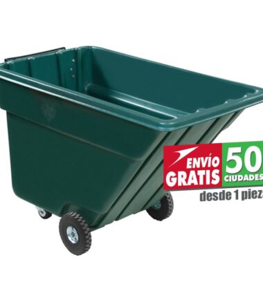 Contenedor de Basura Volcador de Rotomoldeo de 750 Litros Sin Estructura