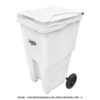 Bote de Basura 240L Sablón con Ruedas Blanco