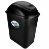 Bote de Basura Sablón de 26 Litros Negro