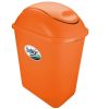 Bote de Basura Sablón de 26 Litros Naranja