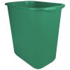 Bote de Basura de 13 Litros Sablón color verde rectangular