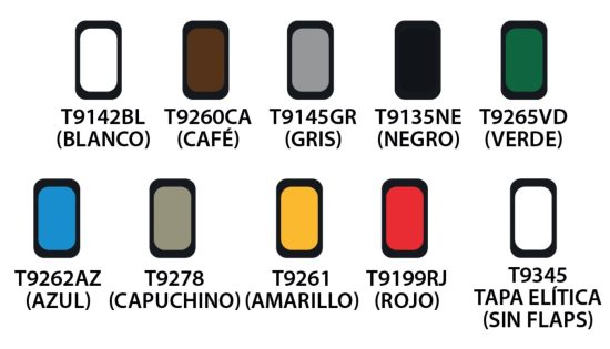 Tapa Abatible para Bote de Basura Zvelte de 87 Litros en varios colores