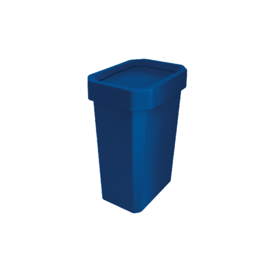 Papelera Estra 10 Litros Estrabin Tapa Vaivén