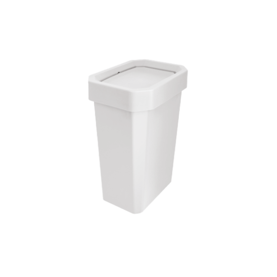 Papelera Estra 10 Litros Estrabin Tapa Vaivén