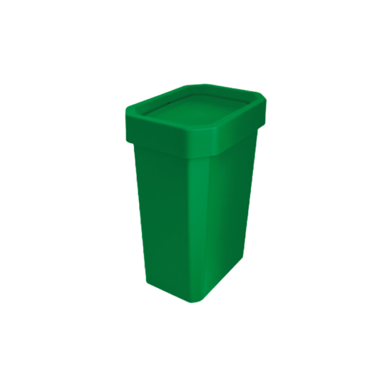 Papelera Estra 10 Litros Estrabin Tapa Vaivén