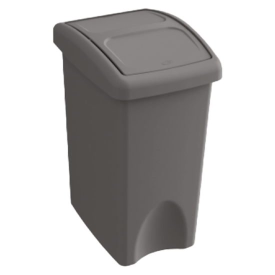 Papelera Estra Tapa Plana Vaivén 35 litros