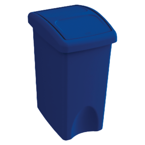 Papelera Estra Tapa Plana Vaivén 35 litros