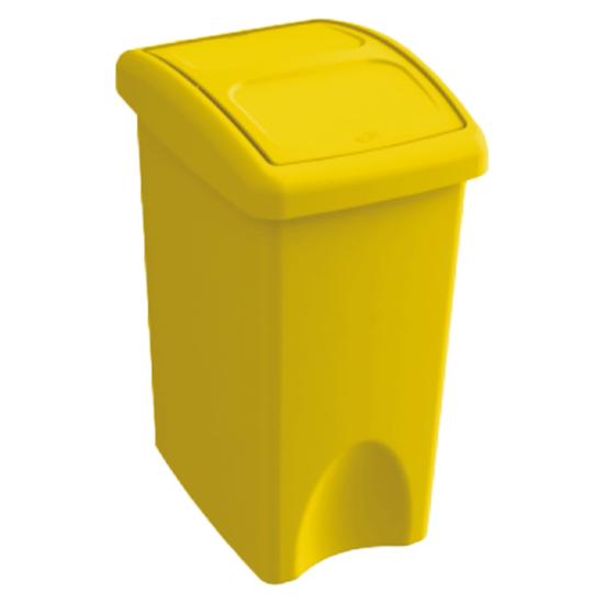 Papelera Estra Tapa Plana Vaivén 35 litros