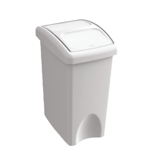 Papelera Estra Tapa Plana Vaivén 35 litros