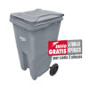 Contenedor 240 litros Sablón gris con ruedas
